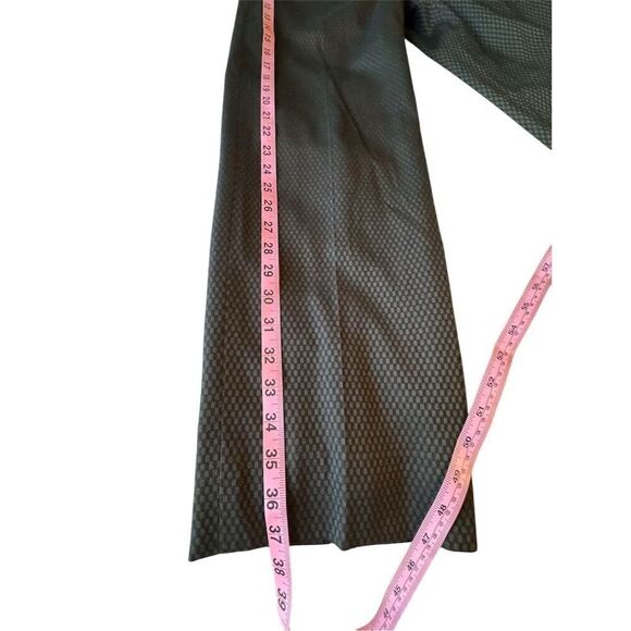 Women’s Houndstooth Checkered Dress Pants Size 2P Business Straight Leg - Picture 8 of 14